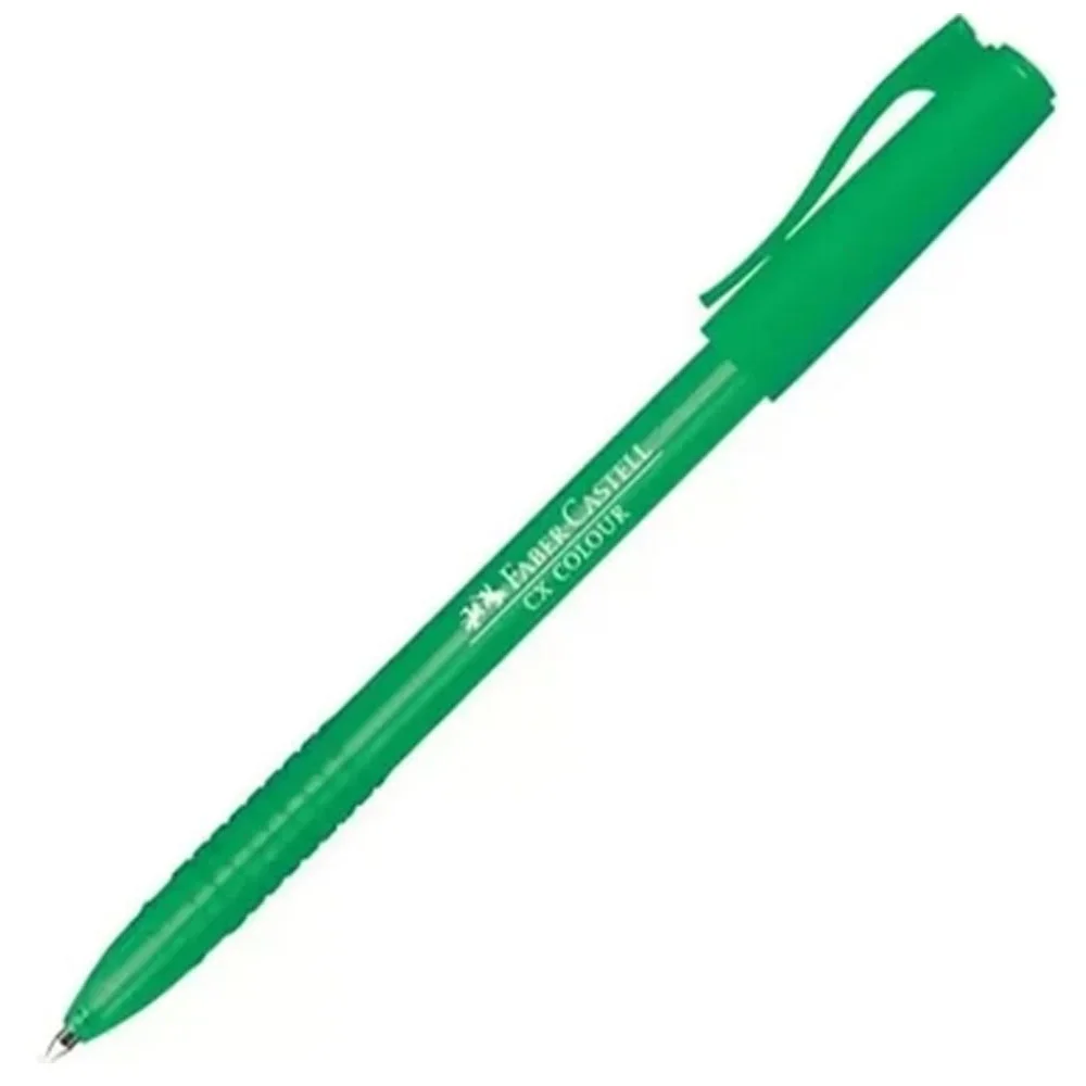 Faber Tükenmez Cx Colour Kalem Yeşil 10 Lu 247063