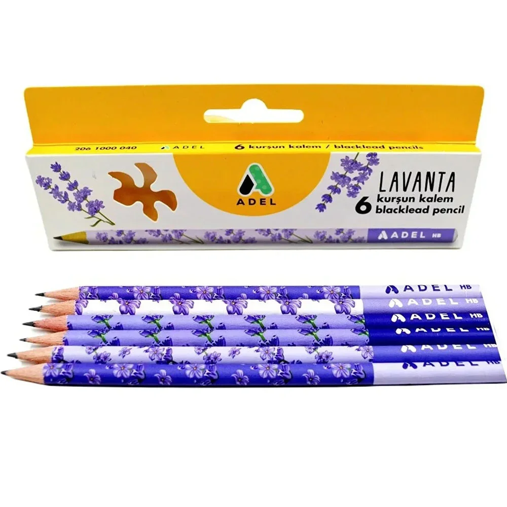 Adel Lavanta 6lı Kurşun Kalem Hb / 2061000040