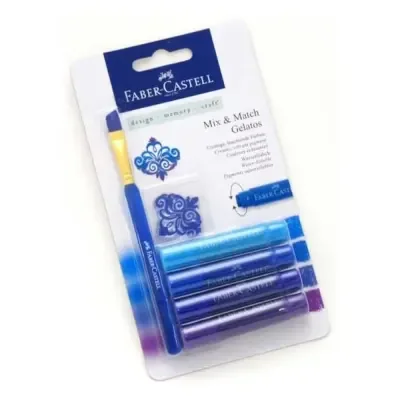 Faber Gelato Mum Boya Mavi Tonlar 4 Renk 121803