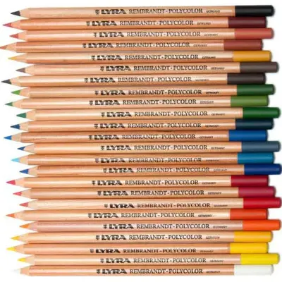 Lyra Rembrandt Polycolor 12 Lı Kutu Apple Yeşil