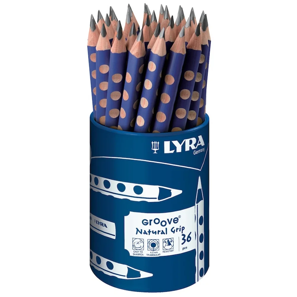 Lyra Kurşun Kalem Groove Graphıte 36lı Pot - Lacivert