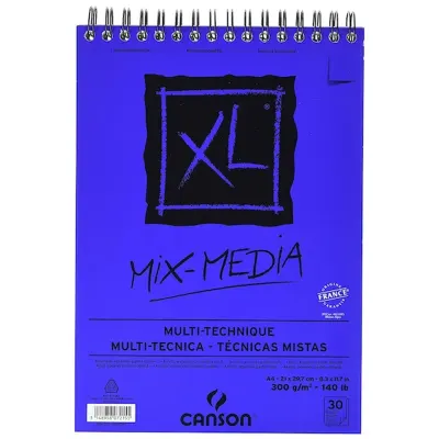 Canson Bloknot Çok Amaçlı XL 30 Syf 300 GR A4 200807215