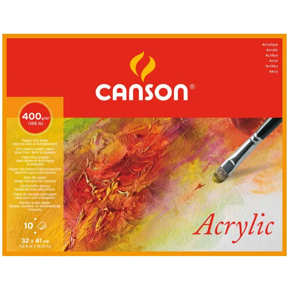 Canson Blk Canacrylıq 10s 32x41 400 G