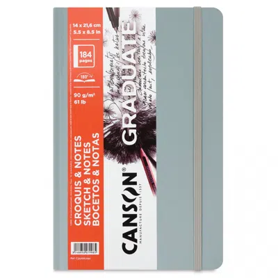 Can Grd Eskız Sert Açık Gri Kapak Defter 90 GR 14x21,6 184s