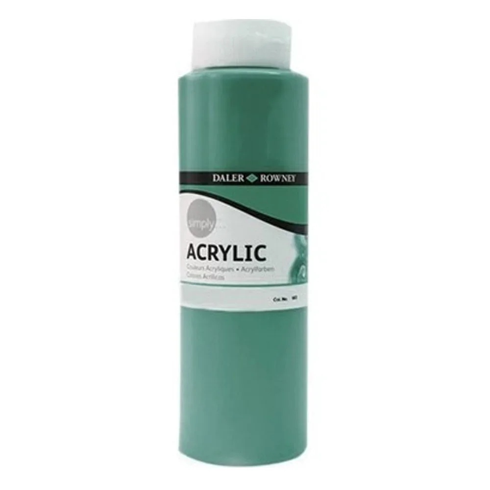 Daler Rowney Simply Akrilik 750 Ml Medium Green
