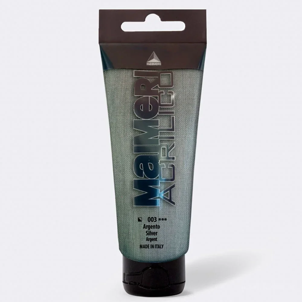 Mai Acrilico 200 ml Silver
