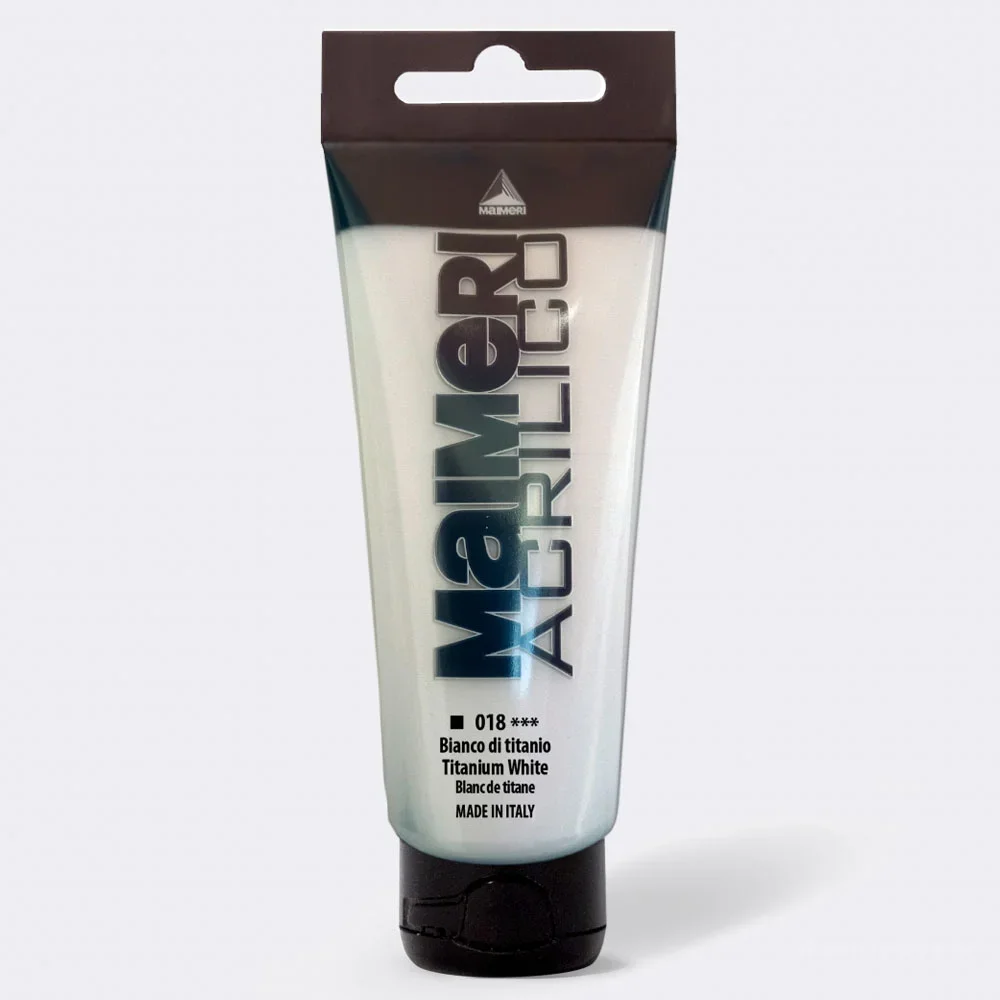 Mai Acrilico 200 ml Titanium White