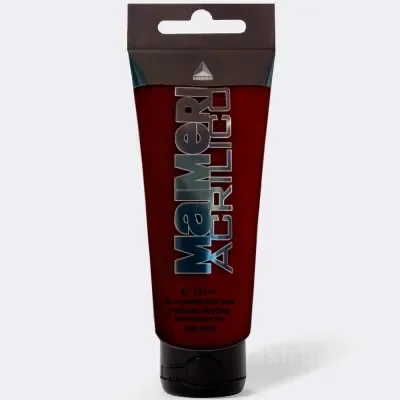 Mai Acrilico 200 ml Permanent Red Deep