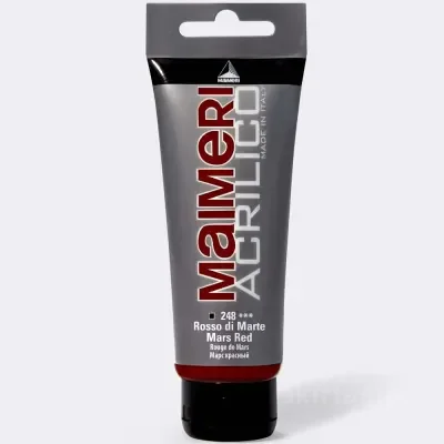Mai Acrilico 200 ml Mars Red