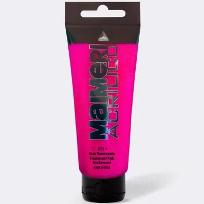 Mai Acrilico 200ml Fluorescent Pink