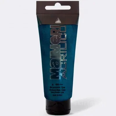 Mai Acrilico 200ml Prımary Blue - Cyan