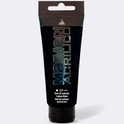 Mai Acrilico 200ml Carbon Black