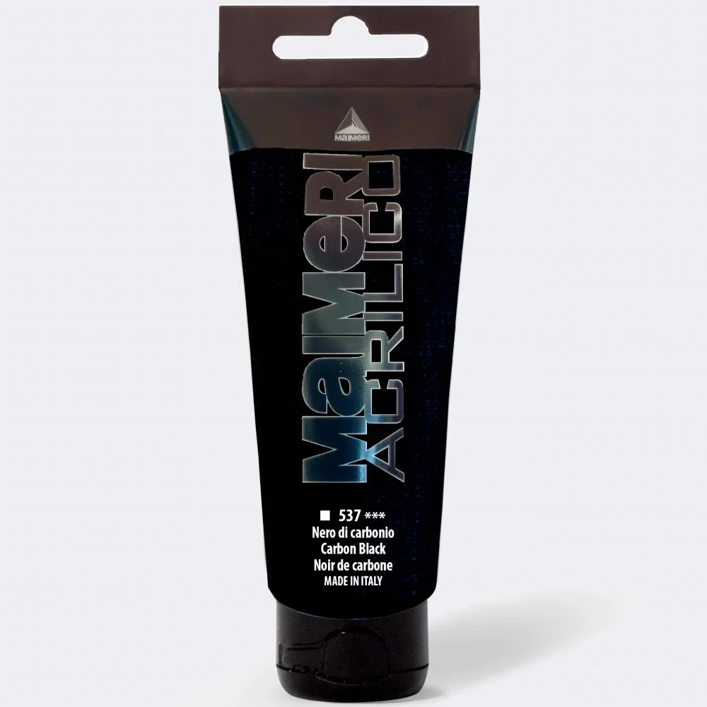 Mai Acrilico 200ml Carbon Black
