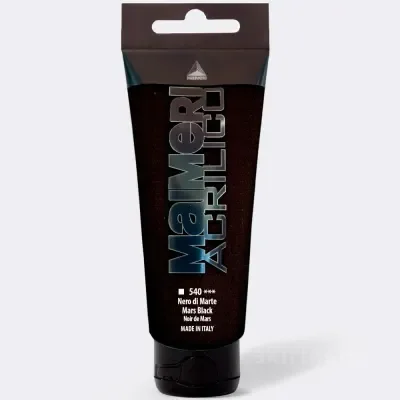 Mai Acrilico 200ml Mars Black