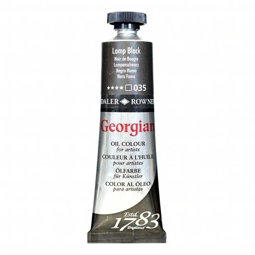 Georgian Yağlı Boya Goc 38ml Lamp Black