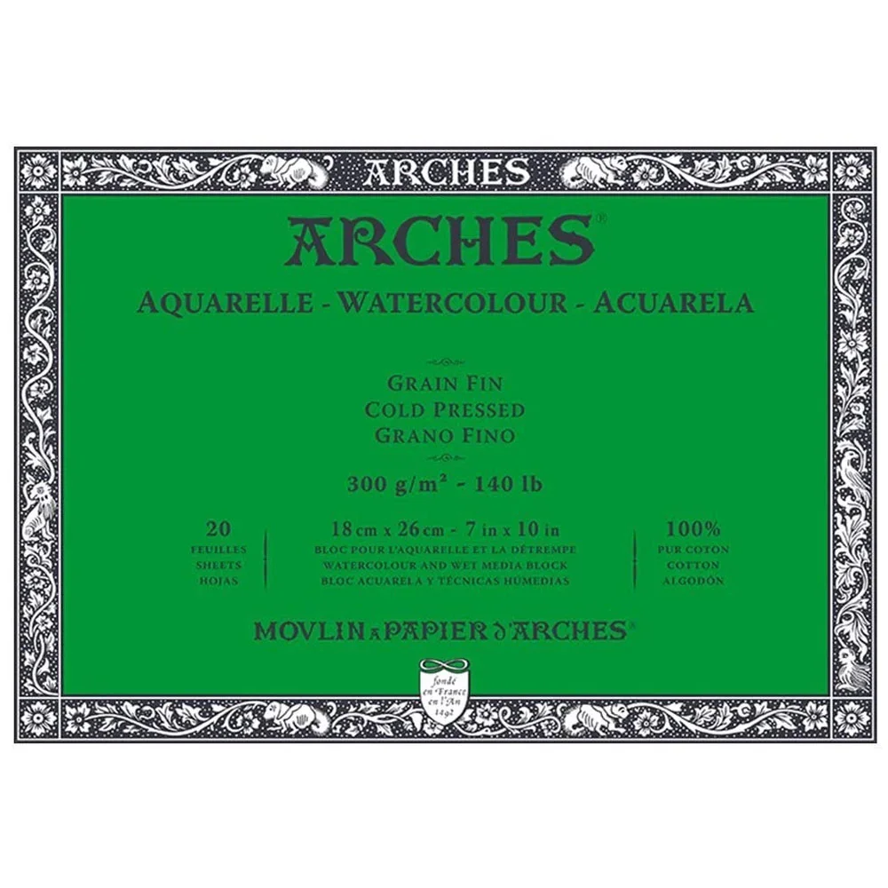Arc Wc Cp Bl Whna 300 GR 18x26 20sh