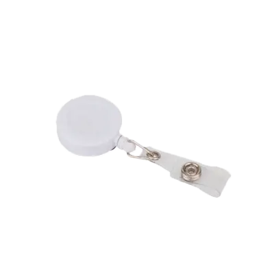 3A Yoyo Klipsli Plastik Yuvarlak Beyaz 1429