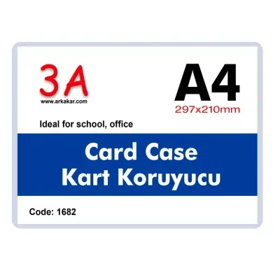 Akar Kart Koruyucu A4 Pvc 297x210mm