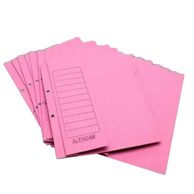 Alemdar Yarım Kapak Dosya Pembe