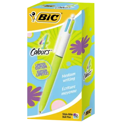 Bic Tükenmez Kalem Fonksiyonlu Fun 1.0 MM 4 Renk 887777