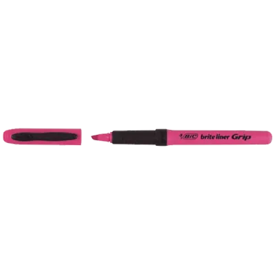 Bic Fosforlu Kalem Brite Line Grip Pembe Kalem Tipi 811 934