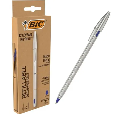 Bic Tükenmez Kalem Crıstal Metal Gövdeli 21 Li Stnd