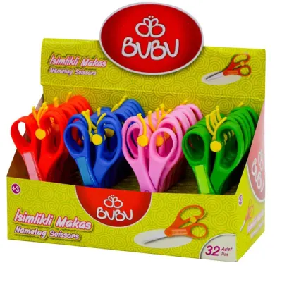 Bu-bu Öğrenci Makası İsimlikli Frenli Bubu-mk0001