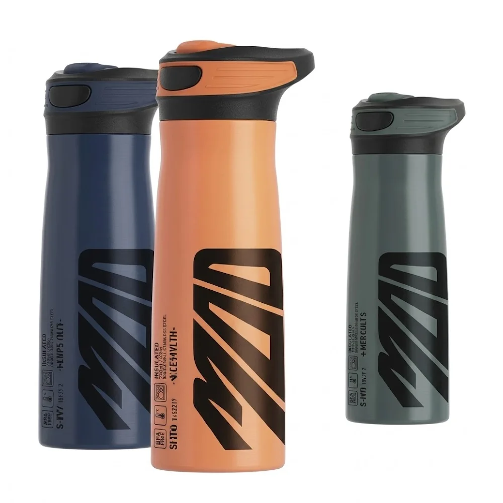 Shotay Mod Çelik Termos Matara 470 Ml. (4 Ass.)