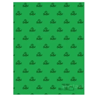 Bu-Bu Fon Kartonu 50x70 Yeşil 100 Lü