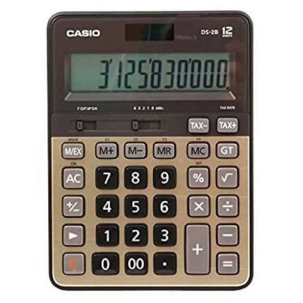 Casio Hesap Makinesi Masa Üstü 12 Hane Prof DS-2B-GD