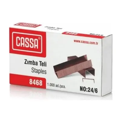 Cassa Zımba Teli No: 24/6 Sarı 8468