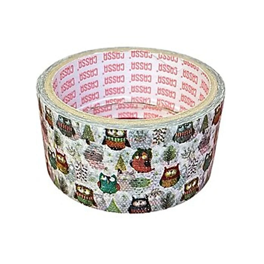Cassa Koli Bandı Baskılı Baykuş Desenli 45x25