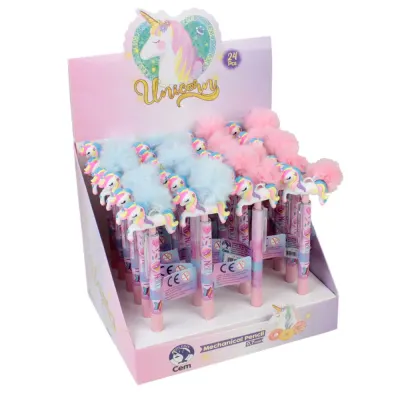 Dolphin Versatil Kalem Unıcorn Ponpon Dlp-Cf-7638