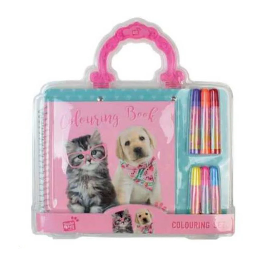 Dolphin Studıo Pets Boyama Seti Çantalı PT-0300