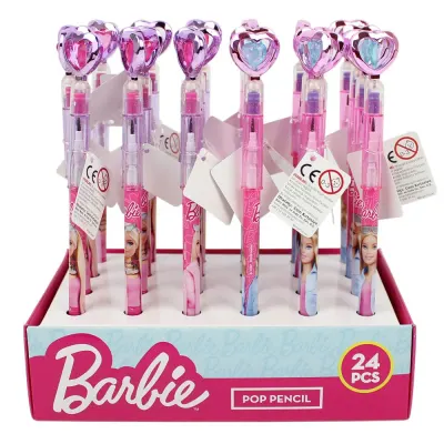 Barbıe Geçmeli Kalem B-1032 Taşlı Kalp 24/576
