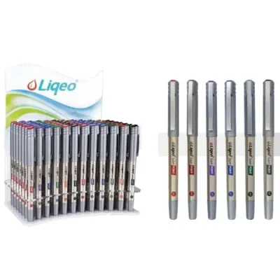 Liqeo Athens Roller Kalem 0.7 MM 144 LÜ Stand R-5004R07-144