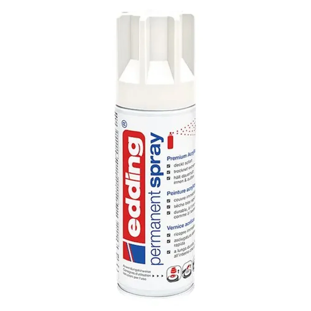 Edding Permanent Akrilik Spray Traffıc whıte 922