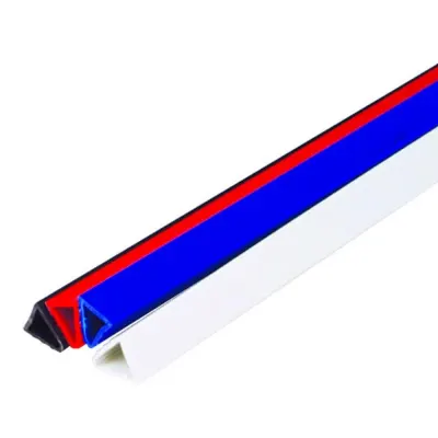 Mapi Profil Sırtlık Plastik Orta Üçgen 50-90 Syf 100 LÜ 10 MM Beyaz 214 10 00