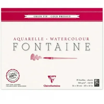 Clairefontaine 24x30 Cm 300 Gr.10 Yp Dokulu Uzun Kenarı