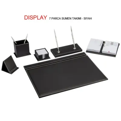 Gıpta Sümen Takımı 7 Parça Display Siyah 7103