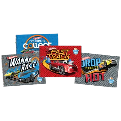 Gıpta Resim Defteri Spiralli 15 YP 25x35 Hot Wheels 5437
