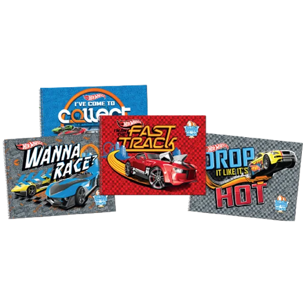 Gıpta Resim Defteri Spiralli 15 YP 25x35 Hot Wheels 5437