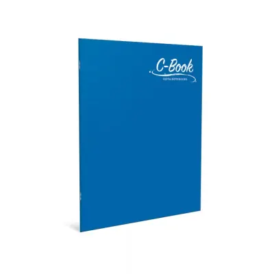 Gıpta Dikişli Plastik Kapak Defter C Book A4 40 YP Kareli 6898