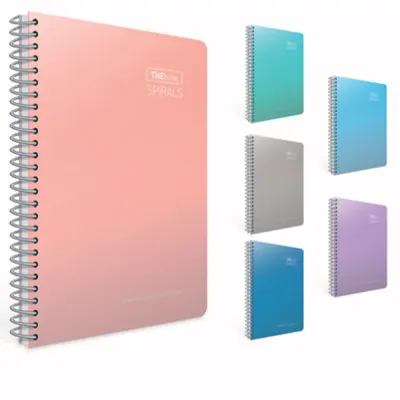 Gıpta Spiralli Sert Kapak Defter Thebook spirals A4 140 YP Çizgili 5506