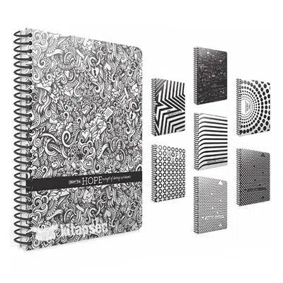 Gıpta Spiralli Karton Kapak Defter 19x26 100 YP Kareli 1197