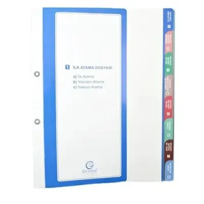 Gülpaş Öğretmen Özlük Dosyası İçi 8 Dosya 699