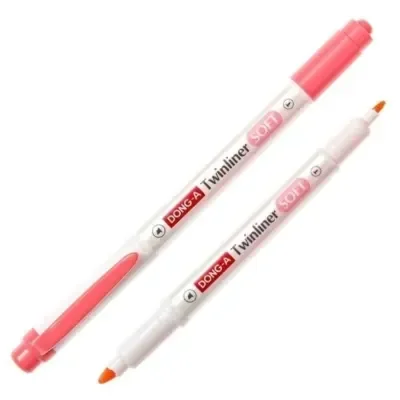 Twinliner Fosforlu Kalem Soft Mercan Pembe No 12