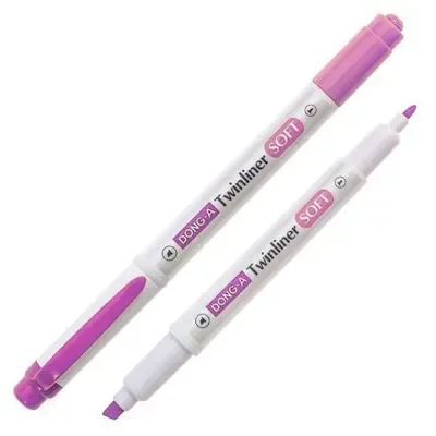 Twinliner Fosforlu Kalem Soft Pembe No 16