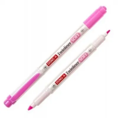 Twinliner Fosforlu Kalem Soft Fuşya No 69