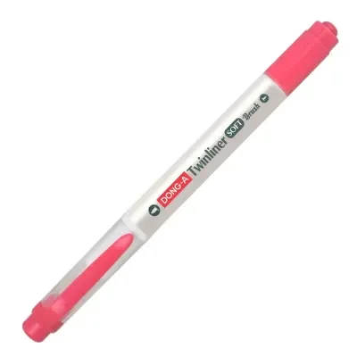 Twinliner Soft Fırçalı Fosforlu Kırmızı No:13